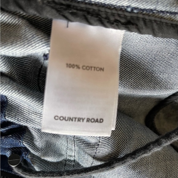 Country Road blue Denim Safari utility jacket, Anorak. - Picture 7 of 7